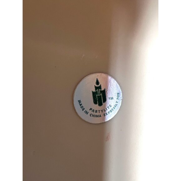 Vintage PartyLite Christmas Candle Holder With Elves - Picture 5 of 7